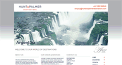 Desktop Screenshot of huntandpalmerdestinations.com